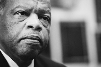 Close-up of John Lewis