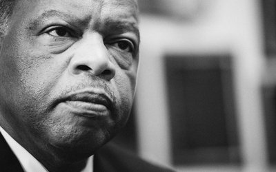 Close-up of John Lewis