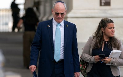 Yechiel Leiter, Israel's ambassador to the U.S. at the U.S. Capitol