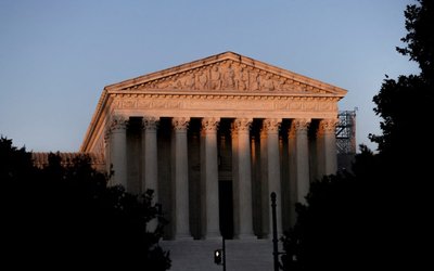 FILE PHOTO: A view of the U.S. Supreme Court in Washington