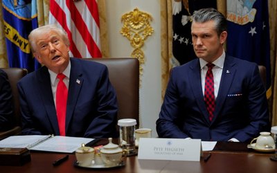 U.S. President Donald Trump at the White House in Washington