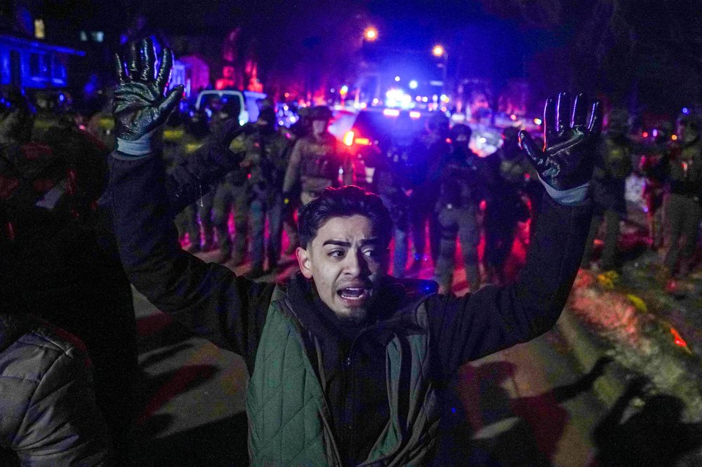 Tensions rise following the shooting death of an observer by an immigration officer, in north Minneapolis