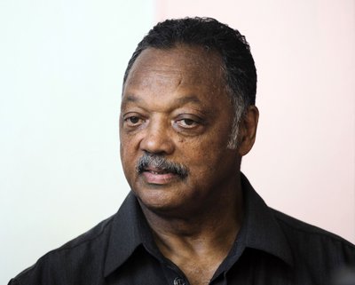 U.S. civil rights activist Jesse Jackson speaks to reporters in Havana
