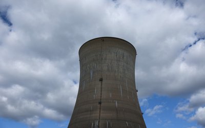 Cooling tower at the Three Mile Island Nuclear power plant