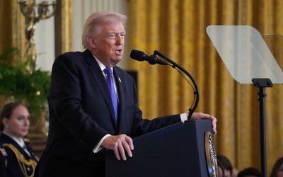 Medal of Honor ceremony, in Washington