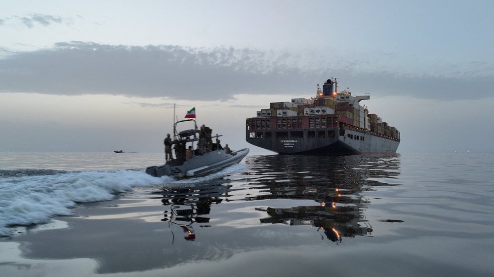 Seizure of the Epaminondas vessel by the Islamic Revolutionary Guard Corps (IRGC) in the Strait of Hormuz