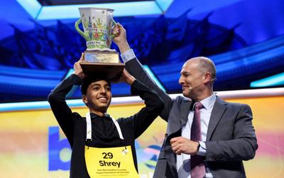 FILE PHOTO: Finals of the annual Scripps National Spelling Bee in Washington
