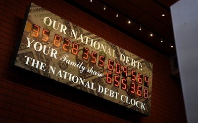 National Debt Clock in New York City