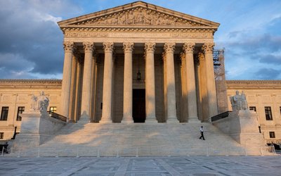 FILE PHOTO: A view of the U.S. Supreme Court in Washington