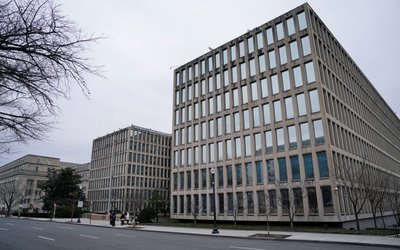Protest outside Office of Personnel Management headquarters in Washington