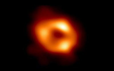 Scientists unveil an image of a huge black hole at Milky Way's center