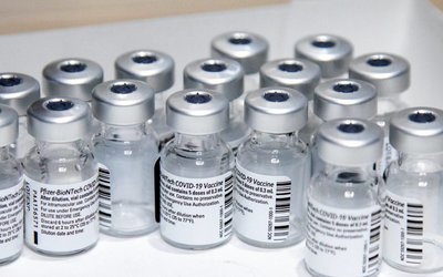 FILE PHOTO: Vaccination against the coronavirus disease (COVID-19) in Toronto