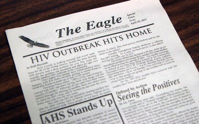 HIV Indiana newspaper