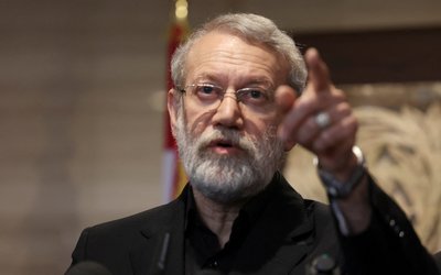 FILE PHOTO: Iran's Supreme National Security Council Secretary Ali Larijani speaks after meeting with Lebanese parliament speaker Nabih Berri, in Beirut