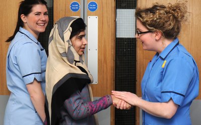 Malala Yousafzai leaves Hospital