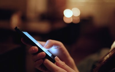 Phone in the dark