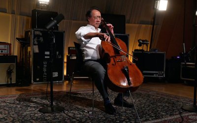Yo-Yo Ma Performs On SiriusXM's Symphony Hall At The SiriusXM Washington D.C. Studios