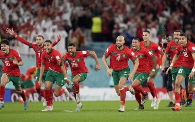 APTOPIX WCup Morocco Spain Soccer